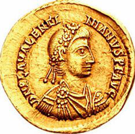 Emperor Valentinian III